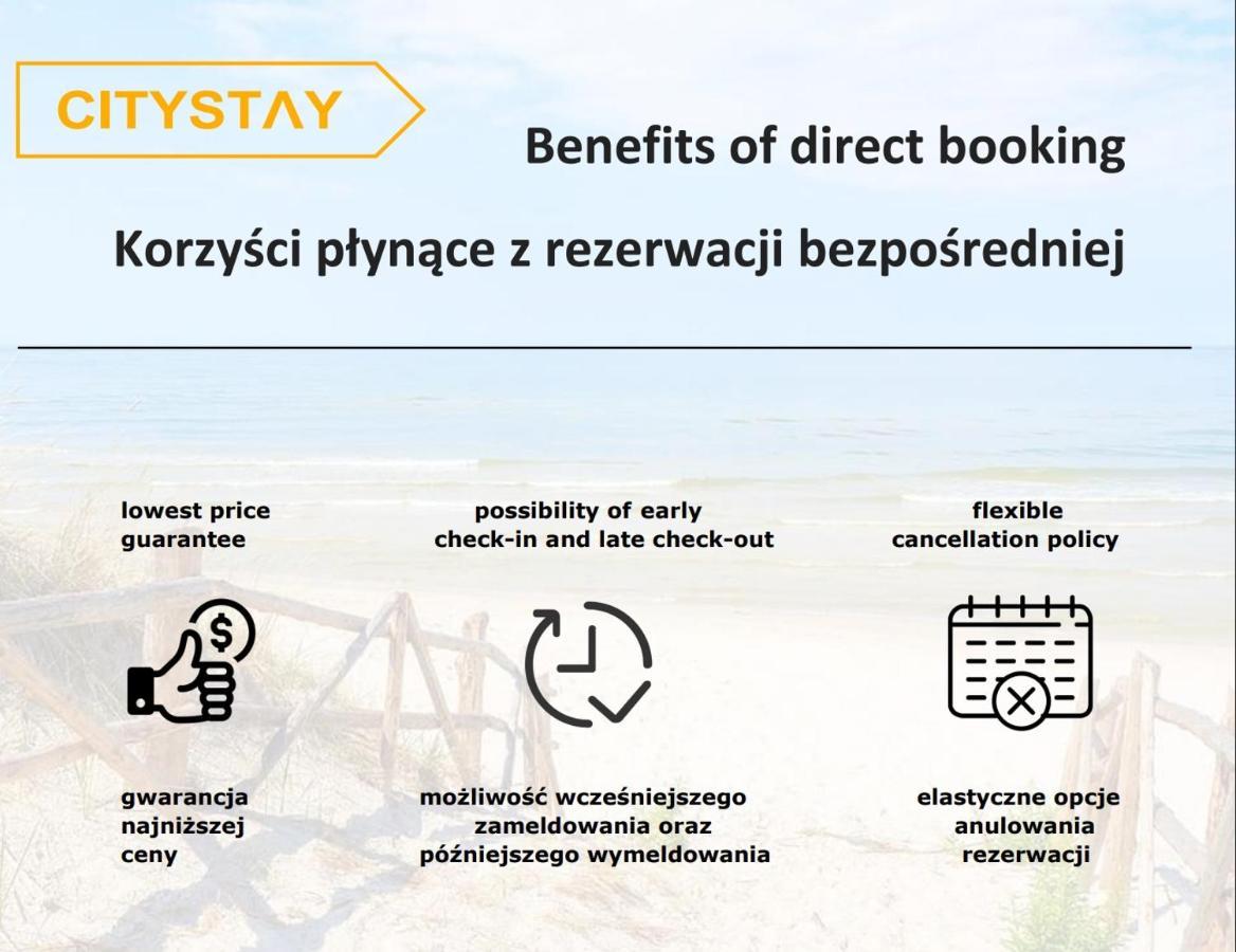 Citystay Waterlane Island Apartment غدانسك المظهر الخارجي الصورة